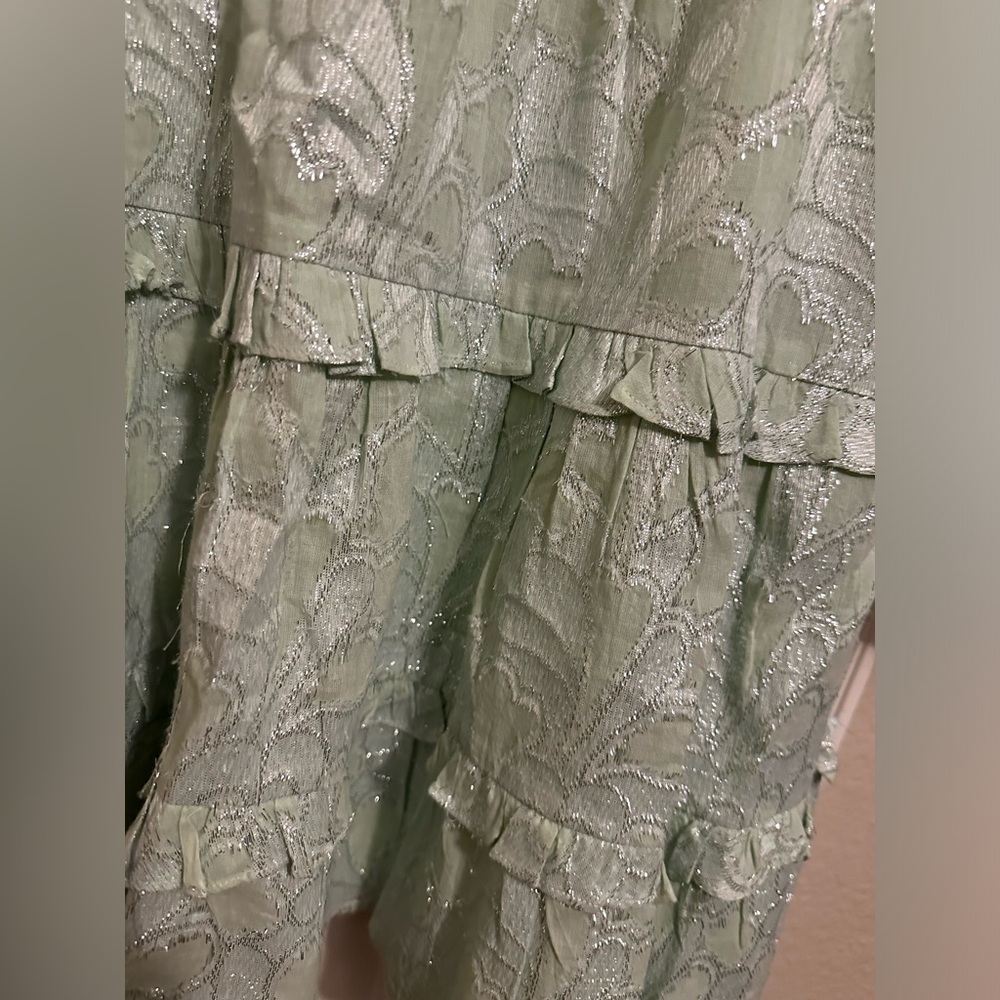 Roller Rabbit Mint Green Mini Dress - Picture 4 of 8
